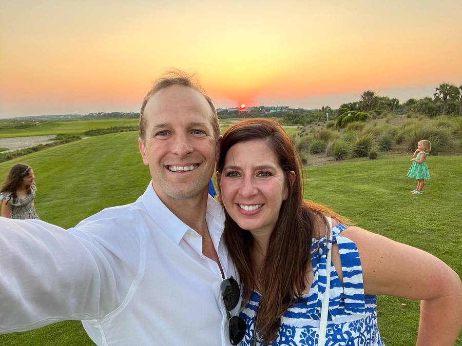 Mark and Dara, Kiawah